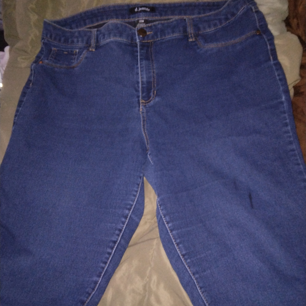 St. John's Bay Classic Blue Straight Leg Jeans